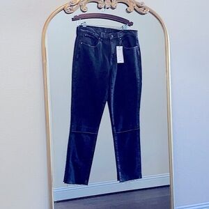 Hale Nico High-rise Jeans Raw-hem 00% Cotton Size 28